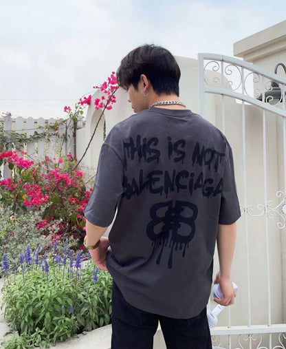 Camiseta con el logo de Balenciaga