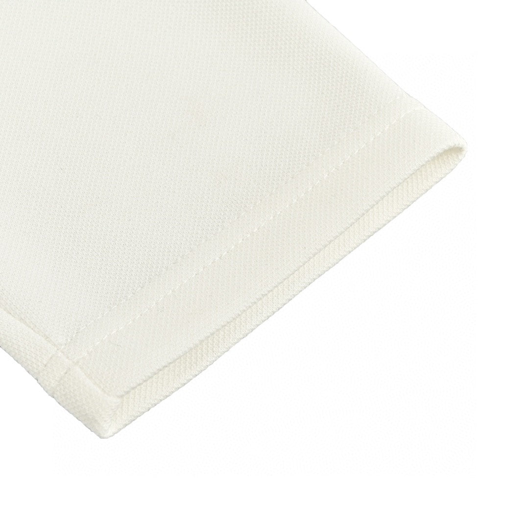 Chemise à manches longues avec logo BALENCIAGA, blanche