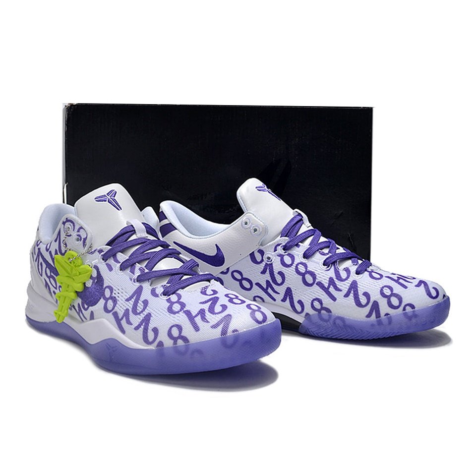 NIKE Kobe 8 Protro - Court Shoes - Purple Unisex Streetwear Limited Edition