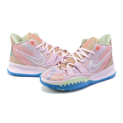 NIKE Kyrie 7 - 1 World 1 People Sneakers - Pink Unisex Streetwear Limited Edition