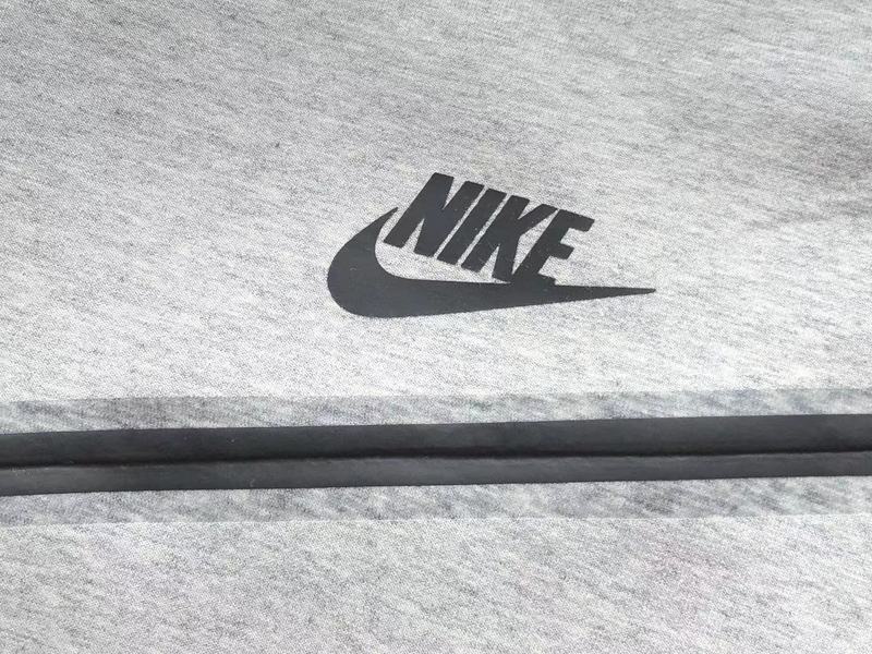 NIKE Tech Fleece Hoodie - - Grey Unisex Streetwear Limited Edition - The NIKE TECH FLEECE HOODIE GREY - REPLICA is the ultimate blend of performance, comfort,