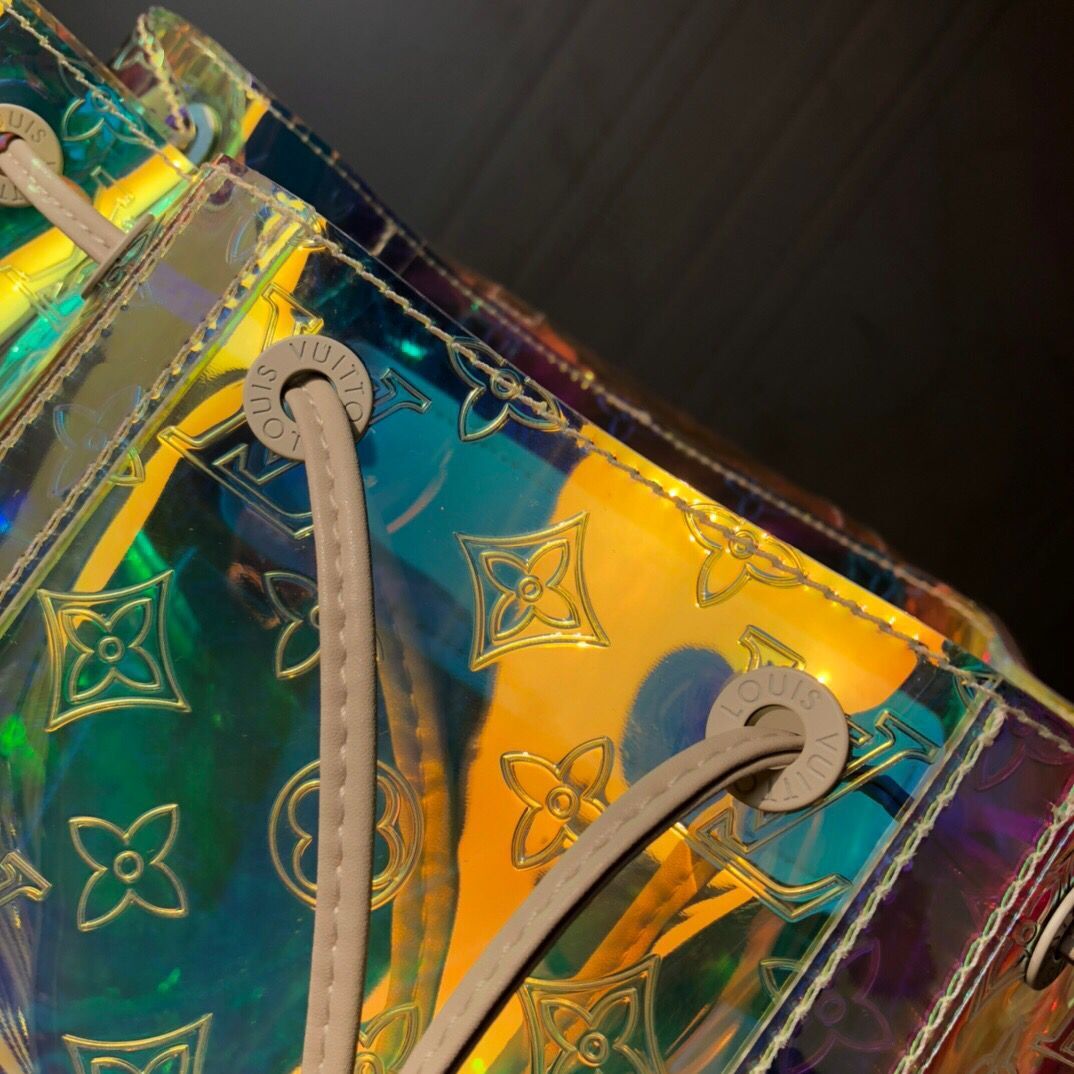 LOUIS VUITTON MONOGRAM GM PRISM HOLOGRAPHIC BACKPACK - box - replica sneakers