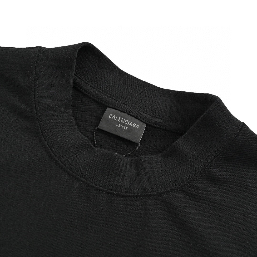 Camiseta Balenciaga - Logotipo superpuesto