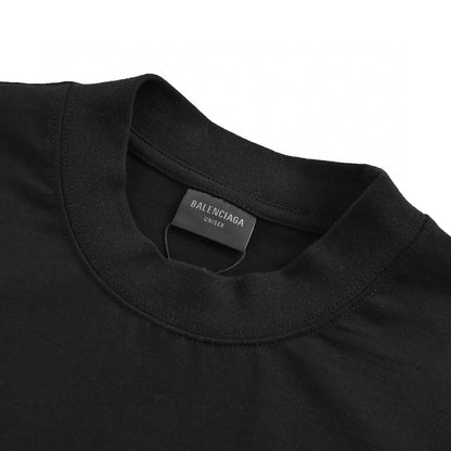 Camiseta Balenciaga - Logotipo superpuesto