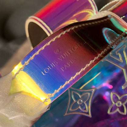 LOUIS VUITTON MONOGRAM GM PRISM HOLOGRAPHIC BACKPACK - logo - replica sneakers