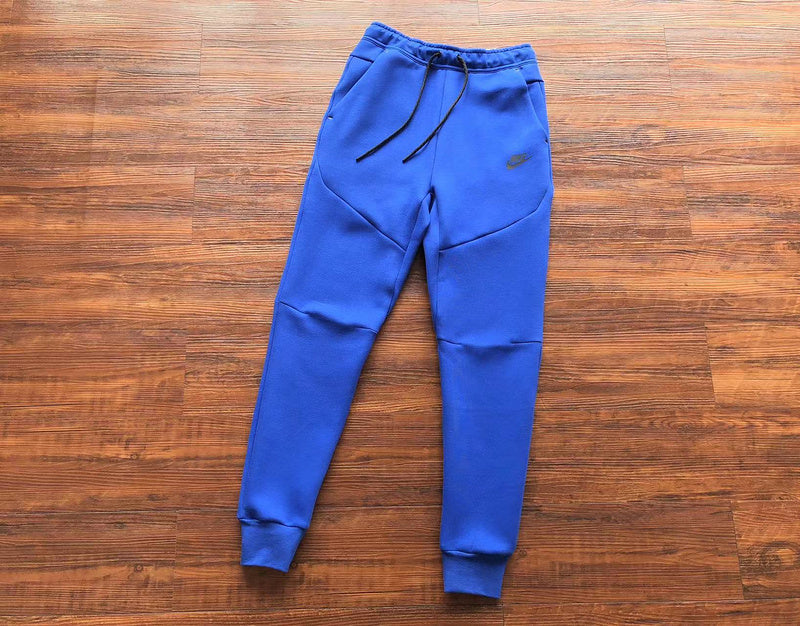 NIKE Tech Fleece Pants - - Blue Unisex Streetwear Limited Edition