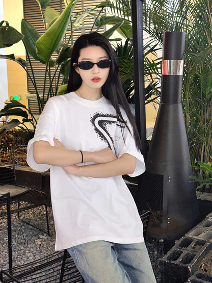 Prada Graphic Logo T-Shirt - box - replica sneakers