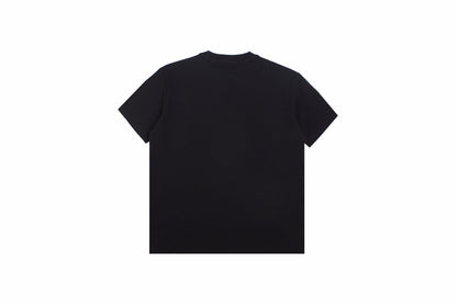 BALENCIAGA France Gradient Logo T-shirt - Red Unisex Streetwear Limited Edition - The BALENCIAGA FRANCE GRADIENT LOGO T-SHIRT - REPLICA merges luxury minimalism with bold branding ,