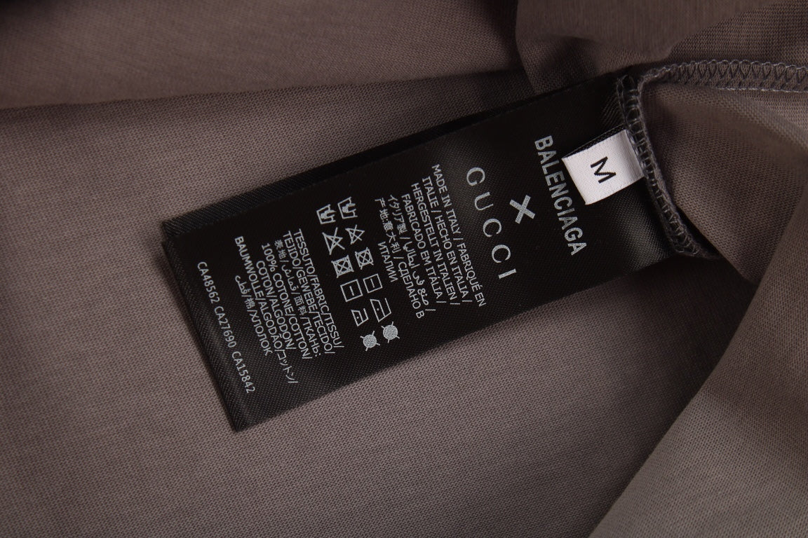 Camiseta GUCCI x BALENCIAGA gris