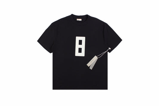 Fear Of God Number 8 T-shirt (black) Unisex Streetwear Limited Edition - <p dir='ltr'><span>This Fear of God t-shirt features a bold number '8' graphic on the
