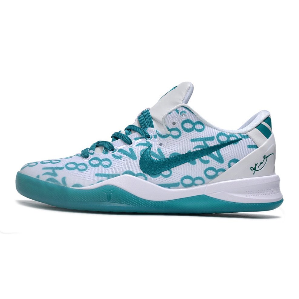 NIKE Kobe 8 Protro - Radiant Emerald Shoes - Red Unisex Streetwear Limited Edition