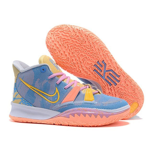 NIKE Kyrie 7 - E - Pressions Sneakers - Red Unisex Streetwear Limited Edition