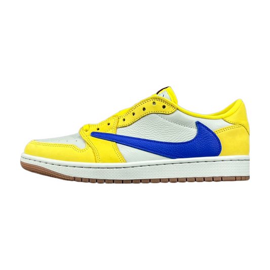 JORDAN 1 Low Og - Canary - Red Unisex Streetwear Limited Edition - Step into style with the JORDAN 1 LOW OG x CANARY, a fusion of heritage