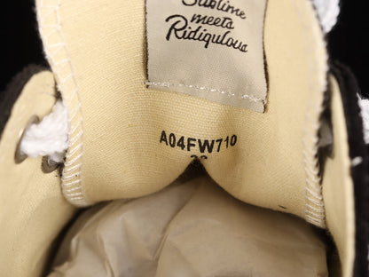 MAISON Mihara Yasuhiro Peterson Og Sole Canvas Low Sneakers - Black Unisex Streetwear Limited Edition