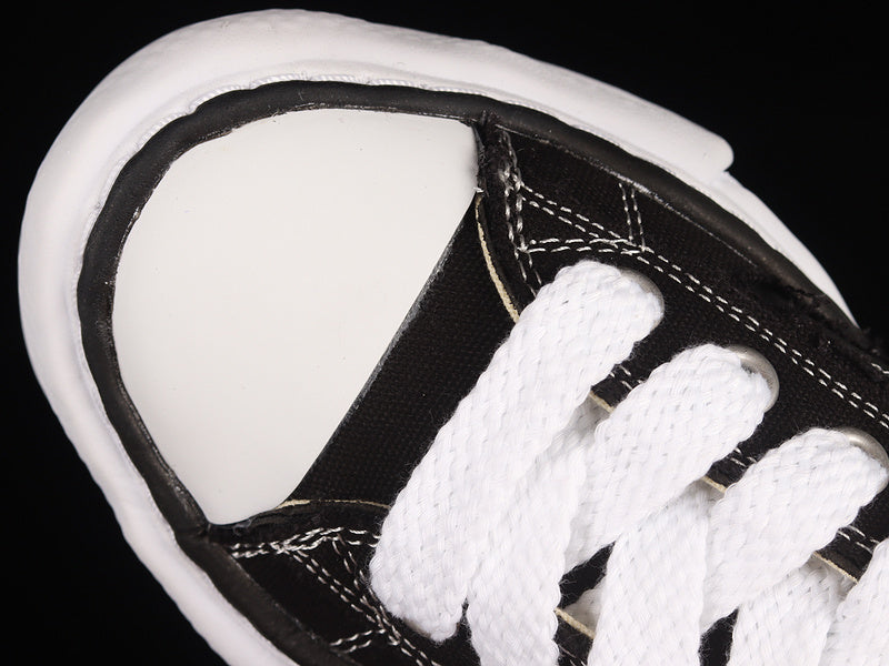 MAISON Mihara Yasuhiro Peterson Og Sole Canvas Low Sneakers - Black Unisex Streetwear Limited Edition