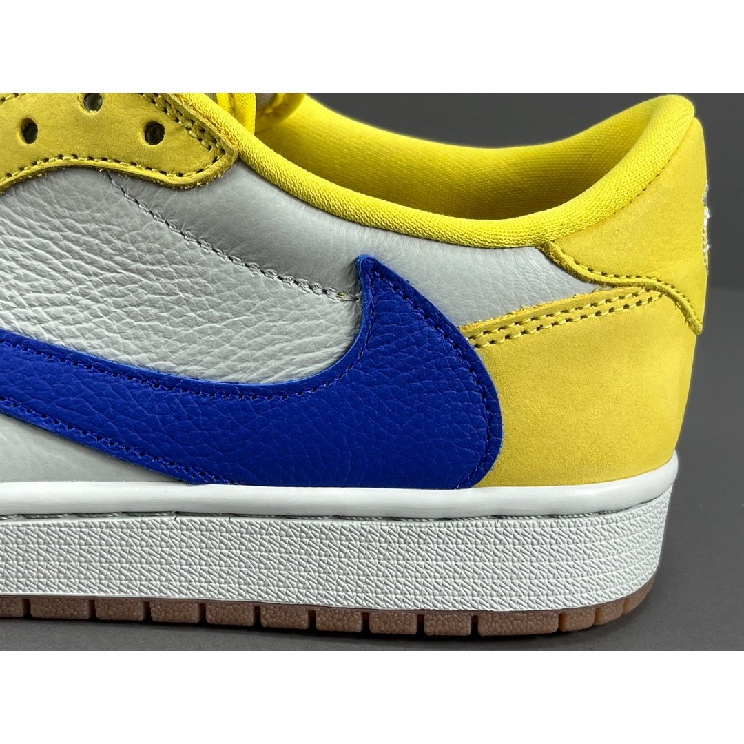 JORDAN 1 Low Og - Canary - Red Unisex Streetwear Limited Edition - Step into style with the JORDAN 1 LOW OG x CANARY, a fusion of heritage