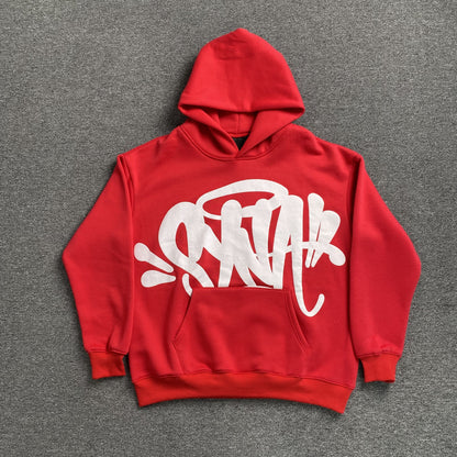 SYNA World Hoodie - Red Unisex Streetwear Limited Edition