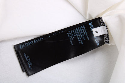 CAMISETA BALENCIAGA CON LOGOTIPO BLANCA