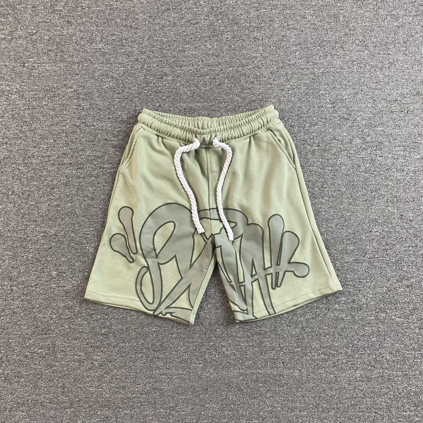 SYNA World Shorts Sage Unisex Streetwear Limited Edition