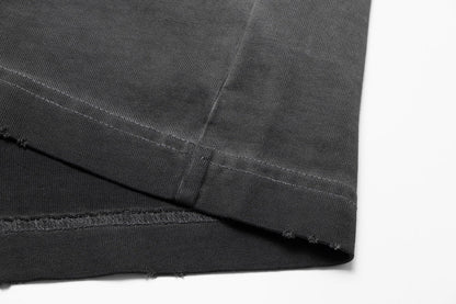 CHROME HEARTS CROSS PATCH T-SHIRT WASHED GREY - box - replica sneakers