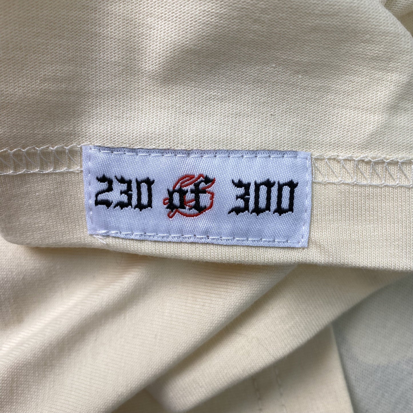 GODSPEED Balaclava Szn T-shirt Bone - Red Unisex Streetwear Limited Edition