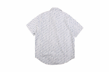 Camisa Dior Monogram (Azul/Blanco)