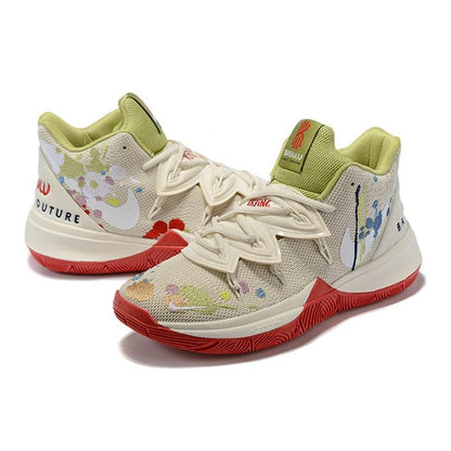 NIKE Kyrie 5 - Bandulu Shoes - Red Unisex Streetwear Limited Edition