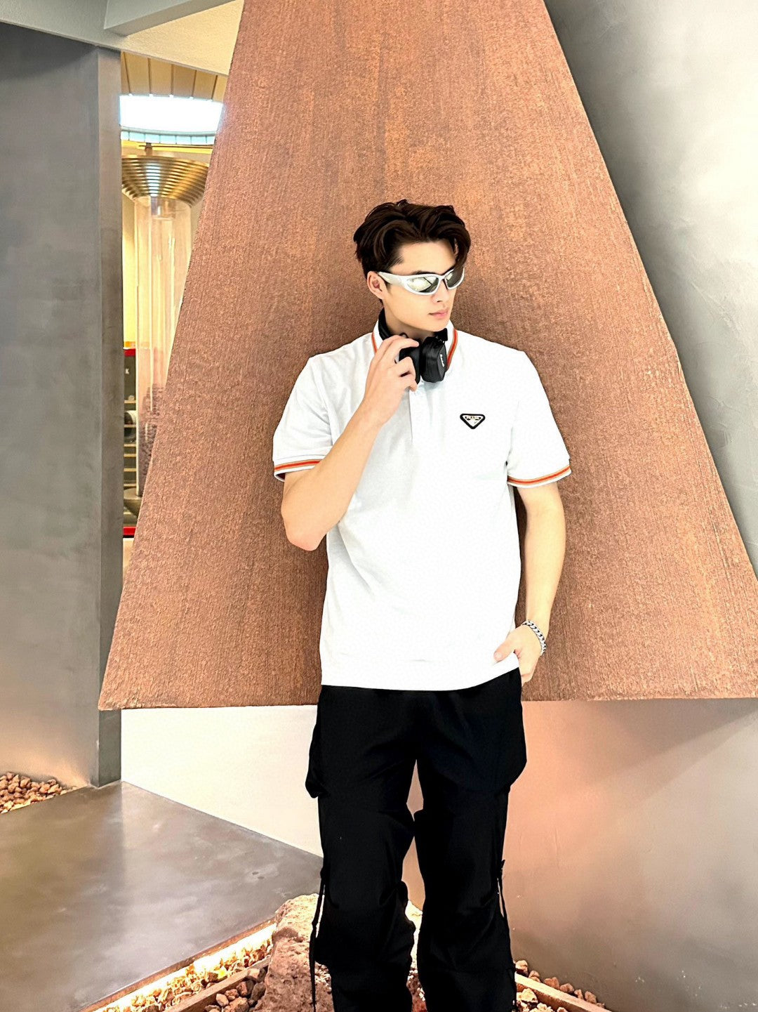 Polo Gucci con G entrelazada