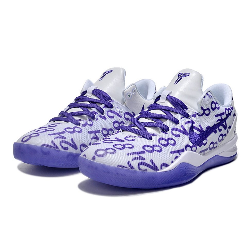 NIKE Kobe 8 Protro - Court Shoes - Purple Unisex Streetwear Limited Edition