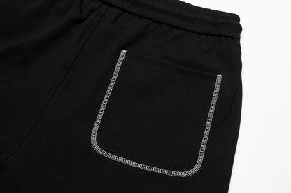 CHROME HEARTS WHITE EMBROIDERY SHORTS BLACK - box - replica sneakers