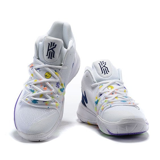 NIKE Kyrie 5 - Have A Nike Day Shoes - Red Unisex Streetwear Limited Edition