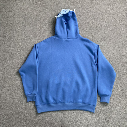 SYNA World Hood Logo Hoodie - Blue Unisex Streetwear Limited Edition