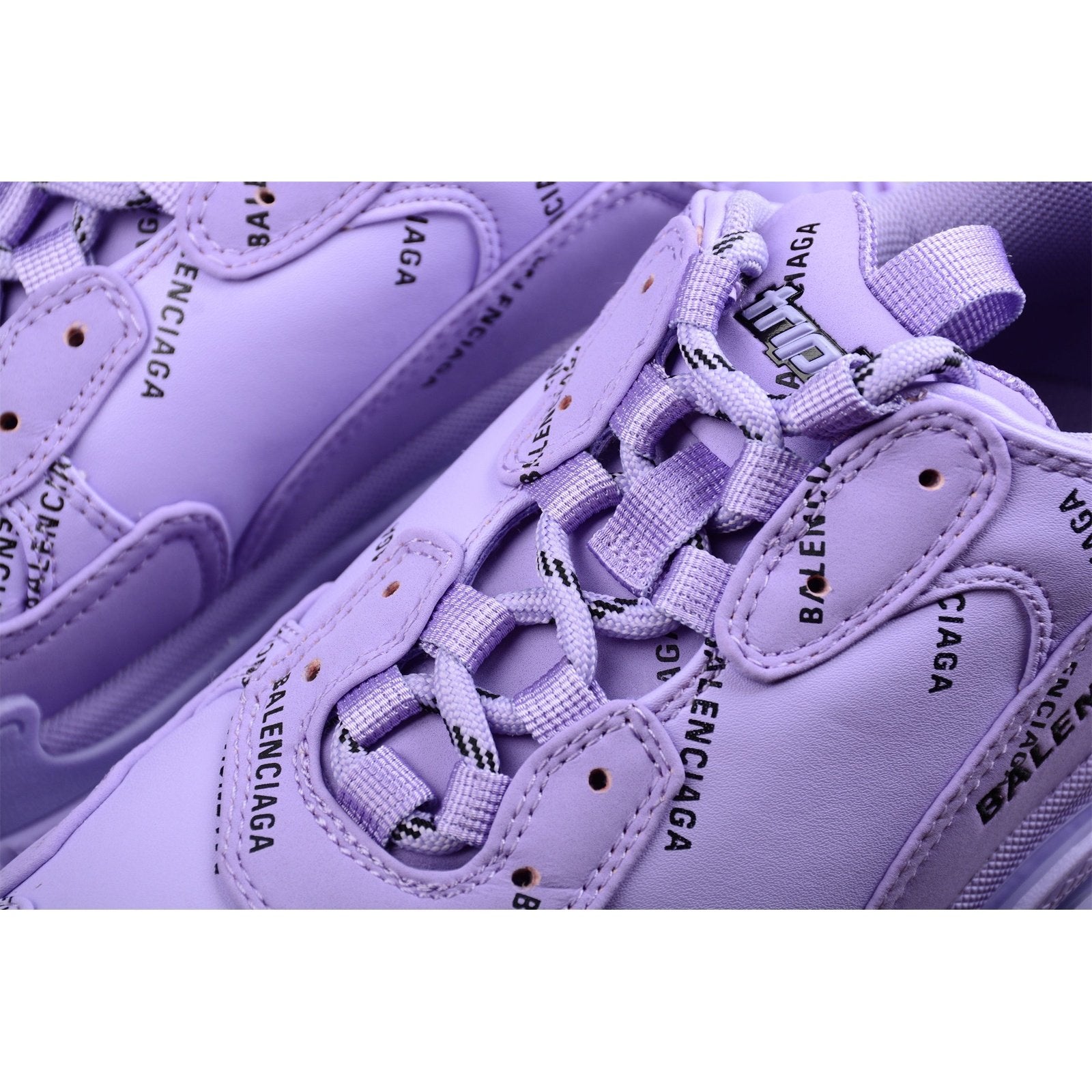BALENCIAGA Triple S - Sneakers - Purple Unisex Streetwear Limited Edition - The Balenciaga Triple S x Purple redefines the iconic chunky sneaker with a vibrant splash