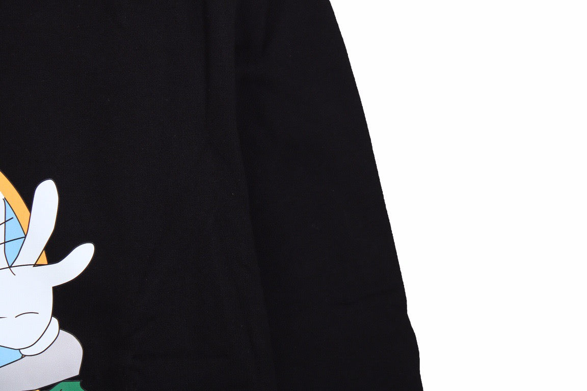 Sudadera Gucci con Bugs Bunny - Negra