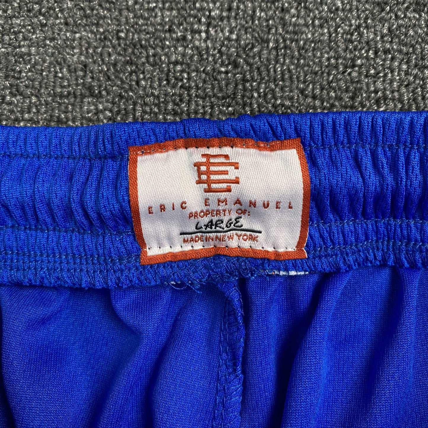 ERIC Emanuel Ee Basic Shorts Electric - Orange - Blue Unisex Streetwear Limited Edition - The ERIC EMANUEL EE BASIC SHORTS ELECTRIC BLUE/ORANGE - REPLICA bring bold streetwear aesthetics and