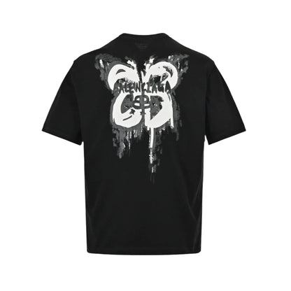 BALENCIAGA Star Graphic T-shirt - Black Unisex Streetwear Limited Edition - The BALENCIAGA STAR GRAPHIC T-SHIRT BLACK - REPLICA combines luxury streetwear aesthetics with bold graphic