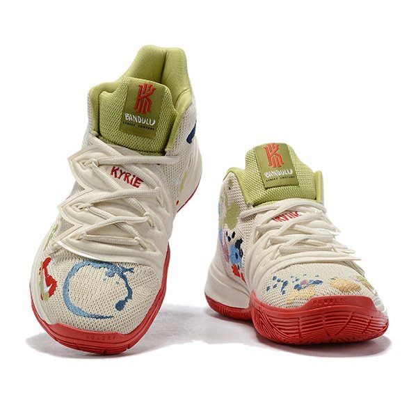 NIKE Kyrie 5 - Bandulu Shoes - Red Unisex Streetwear Limited Edition