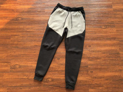 NIKE Tech Fleece Pants - - Grey - Black Unisex Streetwear Limited Edition