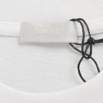Camiseta Dior - Logotipo de pincelada