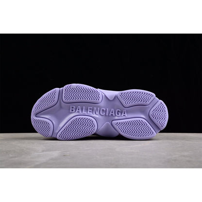 BALENCIAGA Triple S - Sneakers - Purple Unisex Streetwear Limited Edition - The Balenciaga Triple S x Purple redefines the iconic chunky sneaker with a vibrant splash