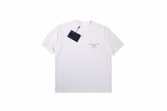 Prada Milano T-shirt (white) Unisex Streetwear Limited Edition - <span>Elegant white t-shirt featuring the Prada Milano logo on the chest. Crafted from premium cotton