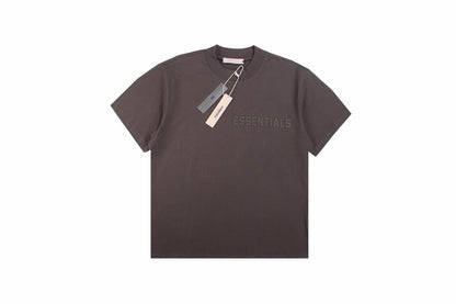 Fear Of God Essentials T-shirt - Gray Unisex Streetwear Limited Edition - <p dir='ltr'><span>This Fear of God Essentials t-shirt features a minimalist design with the 'ESSENTIALS'