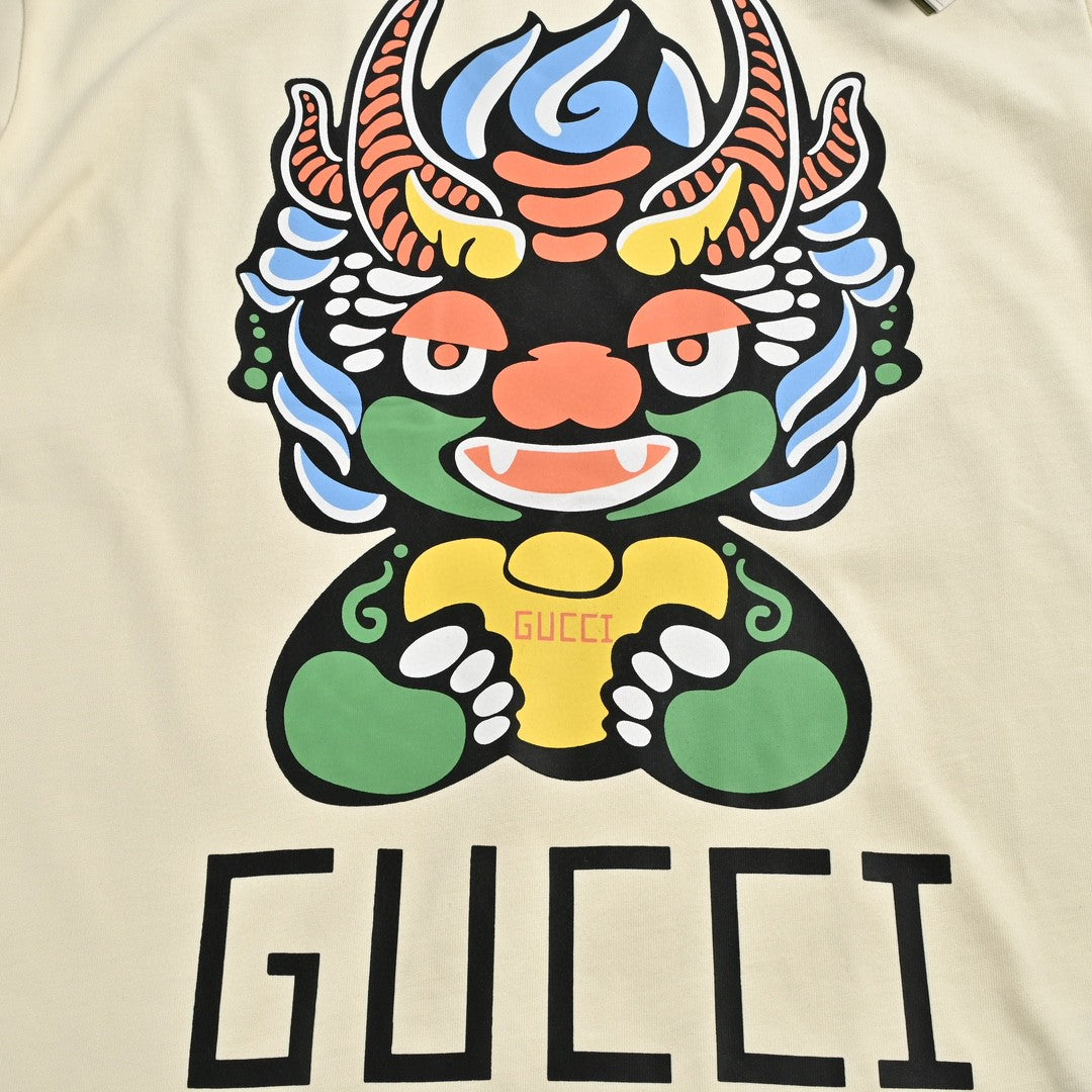 Camiseta gráfica Gucci Dragon
