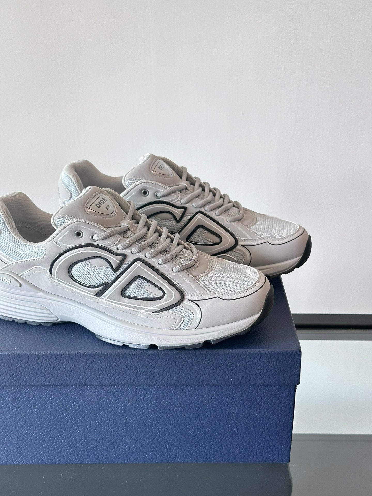 DIOR B30 Sneakers - Grey Unisex Streetwear Limited Edition - The DIOR B30 GREY - REPLICA is the perfect blend of luxury, performance, and contemporary