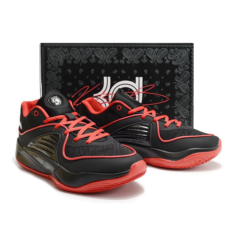 NIKE Kd 16 - The Slim Reaper Sneakers - Black Unisex Streetwear Limited Edition