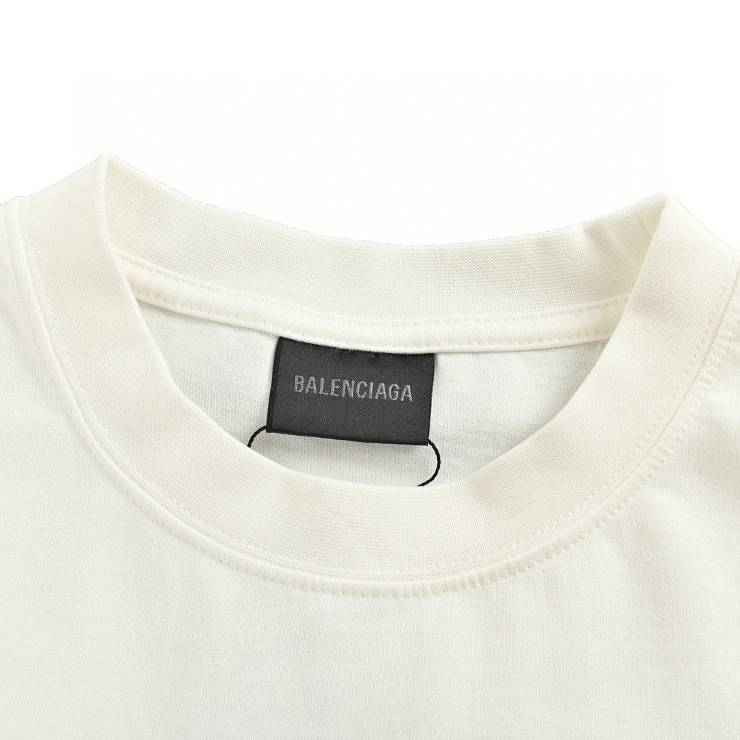 Camiseta Balenciaga - Logotipo en la espalda