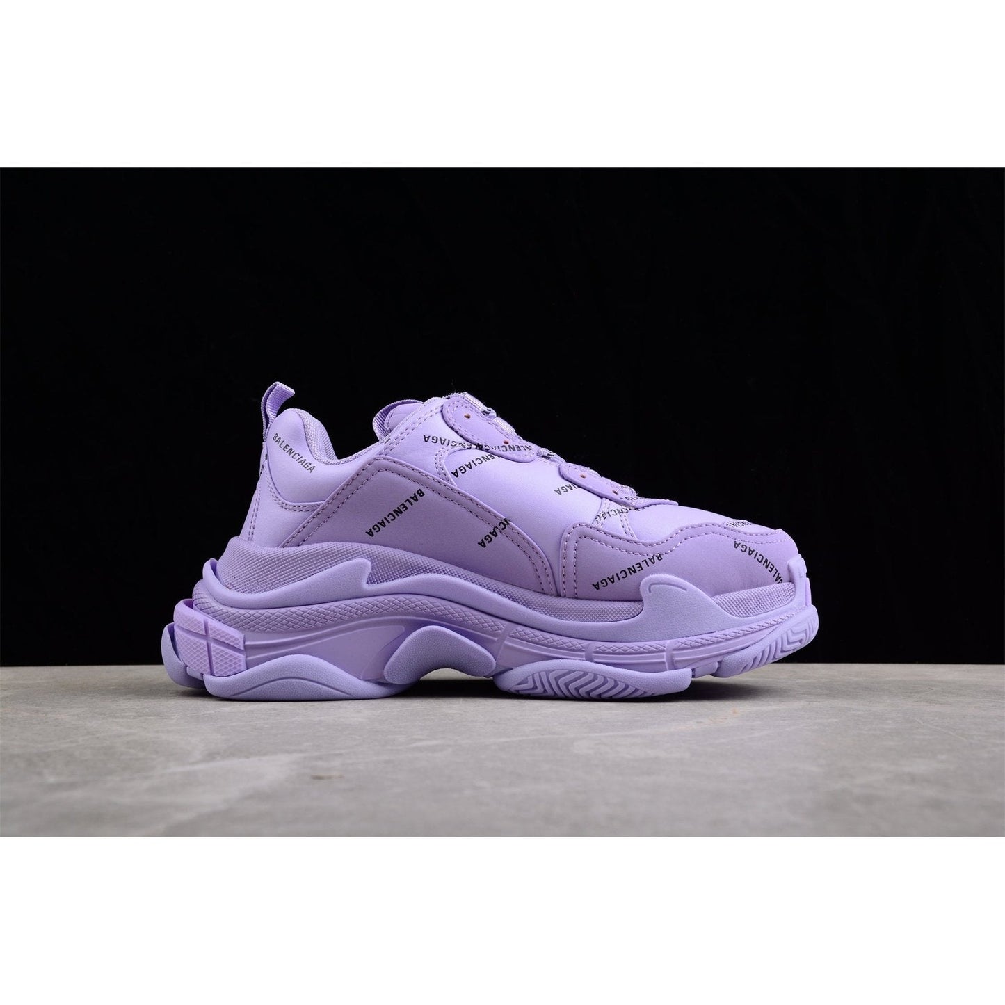 BALENCIAGA Triple S - Sneakers - Purple Unisex Streetwear Limited Edition - The Balenciaga Triple S x Purple redefines the iconic chunky sneaker with a vibrant splash