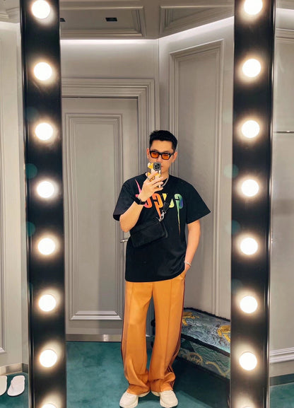 Camiseta Gucci Rainbow Lightning (Negra)