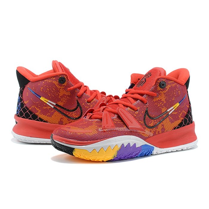 NIKE Kyrie 7 - Icons Of Sport - Red Unisex Streetwear Limited Edition