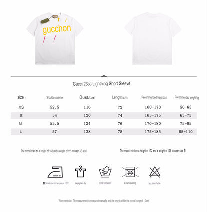 Camiseta Gucci con logo retro